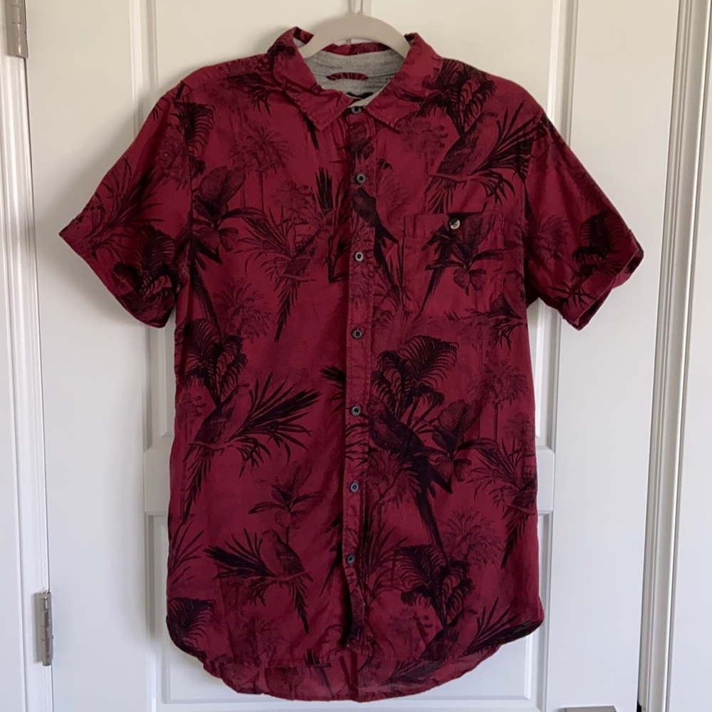 Modern Amusement Hawaiian Style Button Up